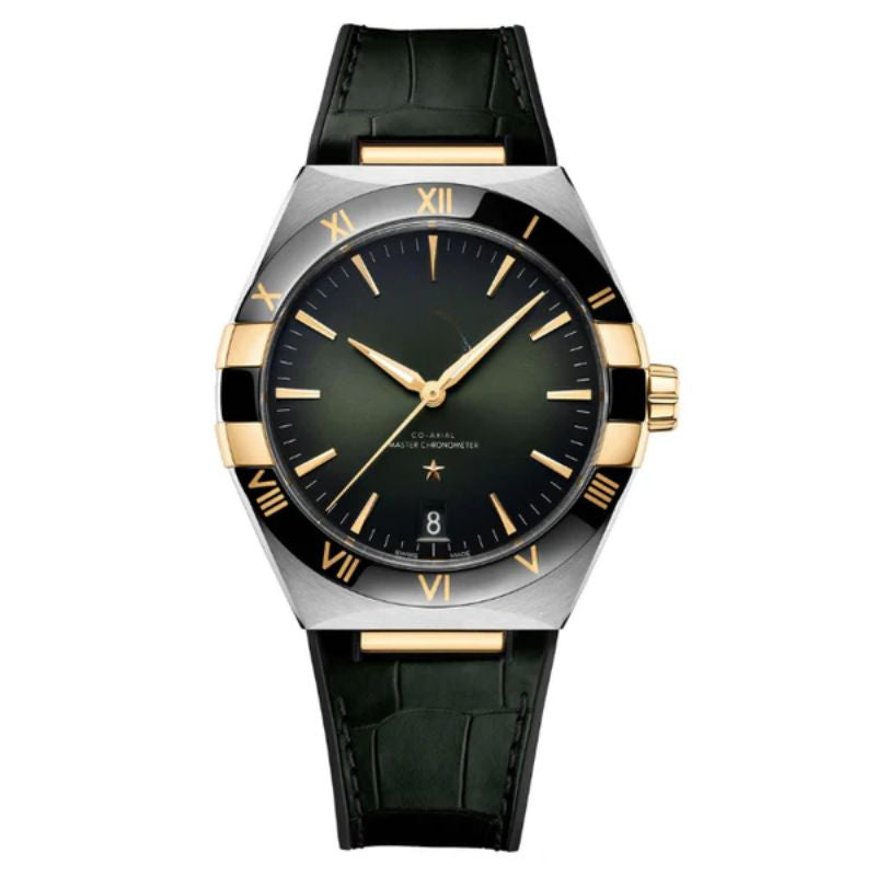 Constellation Co-Axial Master Chronometer 'Green - Yellow Gold'