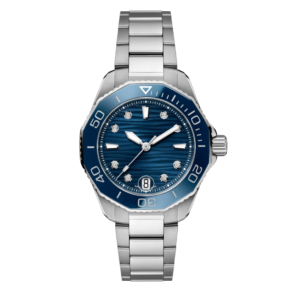 Aquarecer Professional 300 Automatic Date Blue Dial 36mm