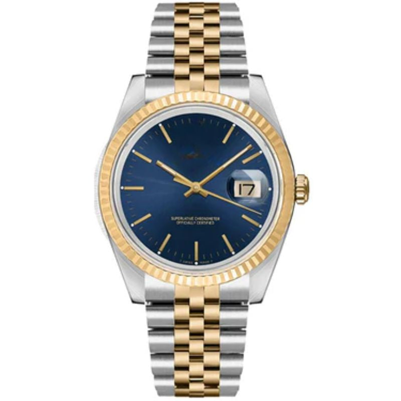 Datejust Gold & Steel Blue Dial 36mm 16233